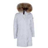 Yes Zee White Nylon Women's Jacket -   -  Yes Zee.